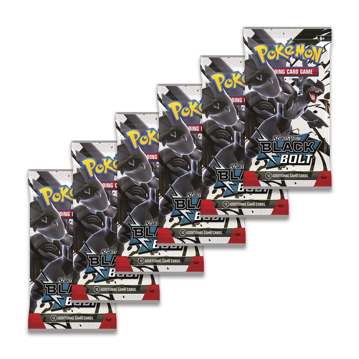 Scarlet & Violet-Black Bolt Booster Bundle (6 Packs)1 Pokémon TCG: Scarlet & Violet-Black Bolt Booster Bundle (6 Packs) - Image 3