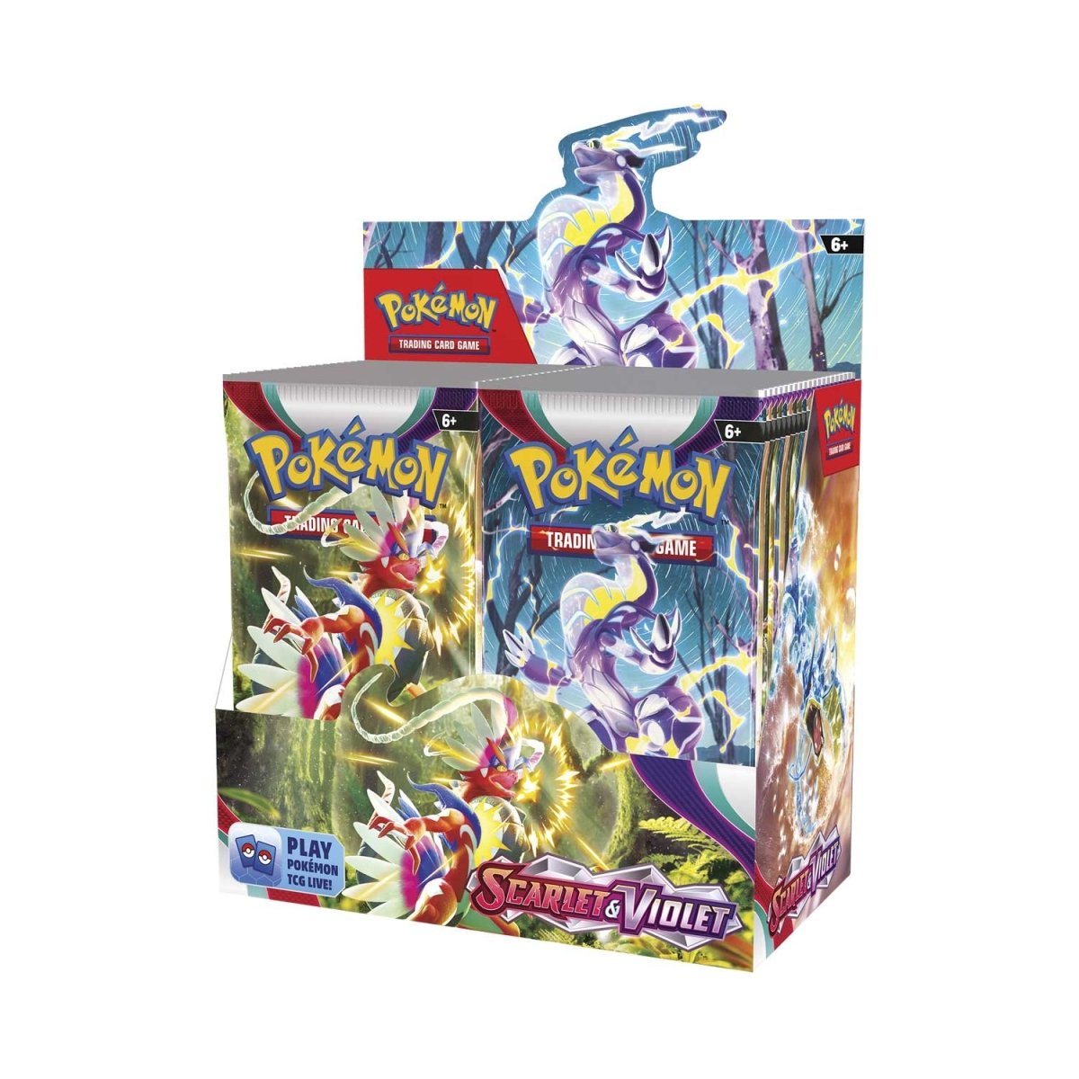 Scarlet & Violet Booster Display Box Pokémon TCG: Scarlet & Violet Booster Display Box (36 Packs)