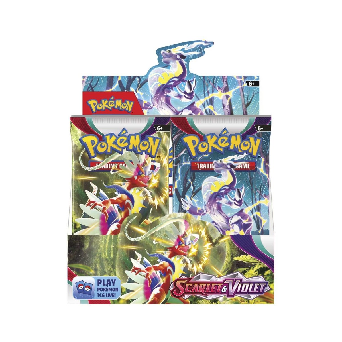 Scarlet & Violet Booster Display Box1 Pokémon TCG: Scarlet & Violet Booster Display Box (36 Packs) - Image 2