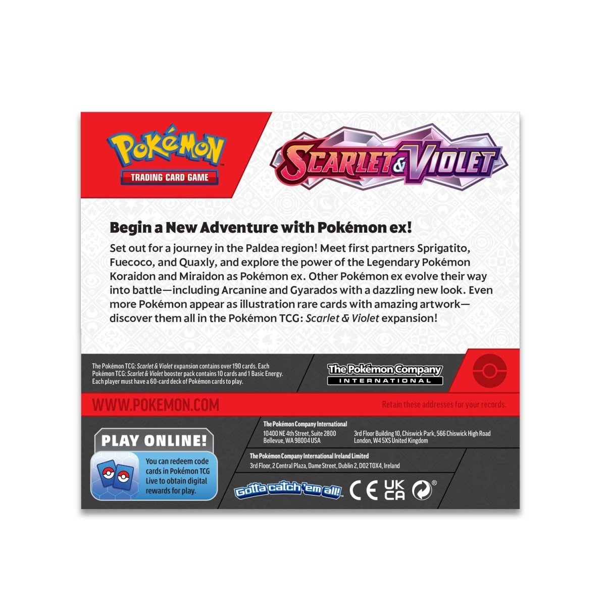 Scarlet & Violet Booster Display Box3 Pokémon TCG: Scarlet & Violet Booster Display Box (36 Packs) - Image 3
