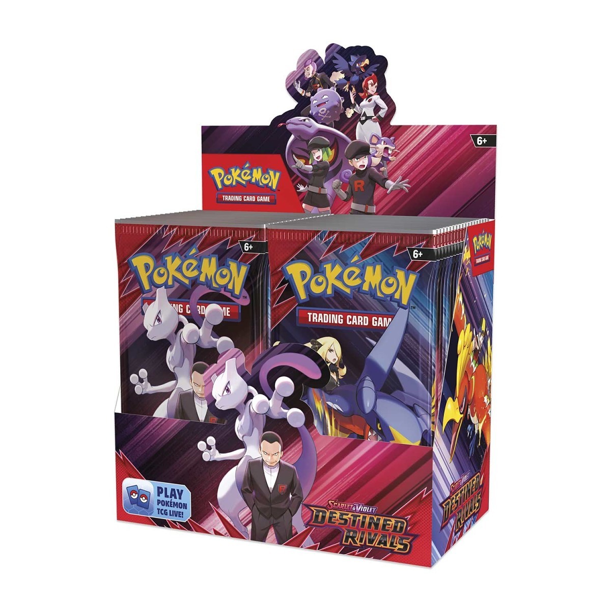 Scarlet & Violet-Destined Rivals Booster Display Box (36 Packs) Pokémon TCG: Scarlet & Violet-Destined Rivals Booster Display Box (36 Packs)