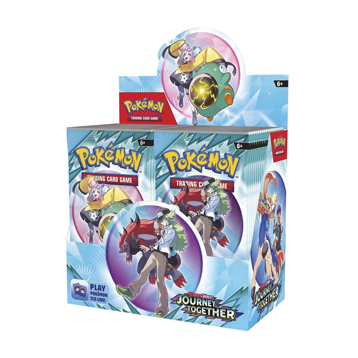 Scarlet & Violet-Journey Together Enhanced Booster Display Box Pokémon TCG: Scarlet & Violet-Journey Together Enhanced Booster Display Box (36 Packs & 1 Promo Card)