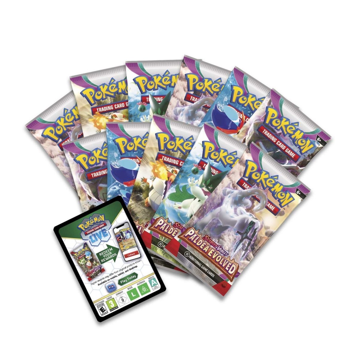 Scarlet & Violet-Paldea Evolved Pokémon Center Elite Trainer Box3 Pokémon TCG: Scarlet & Violet-Paldea Evolved Pokémon Center Elite Trainer Box - Image 5