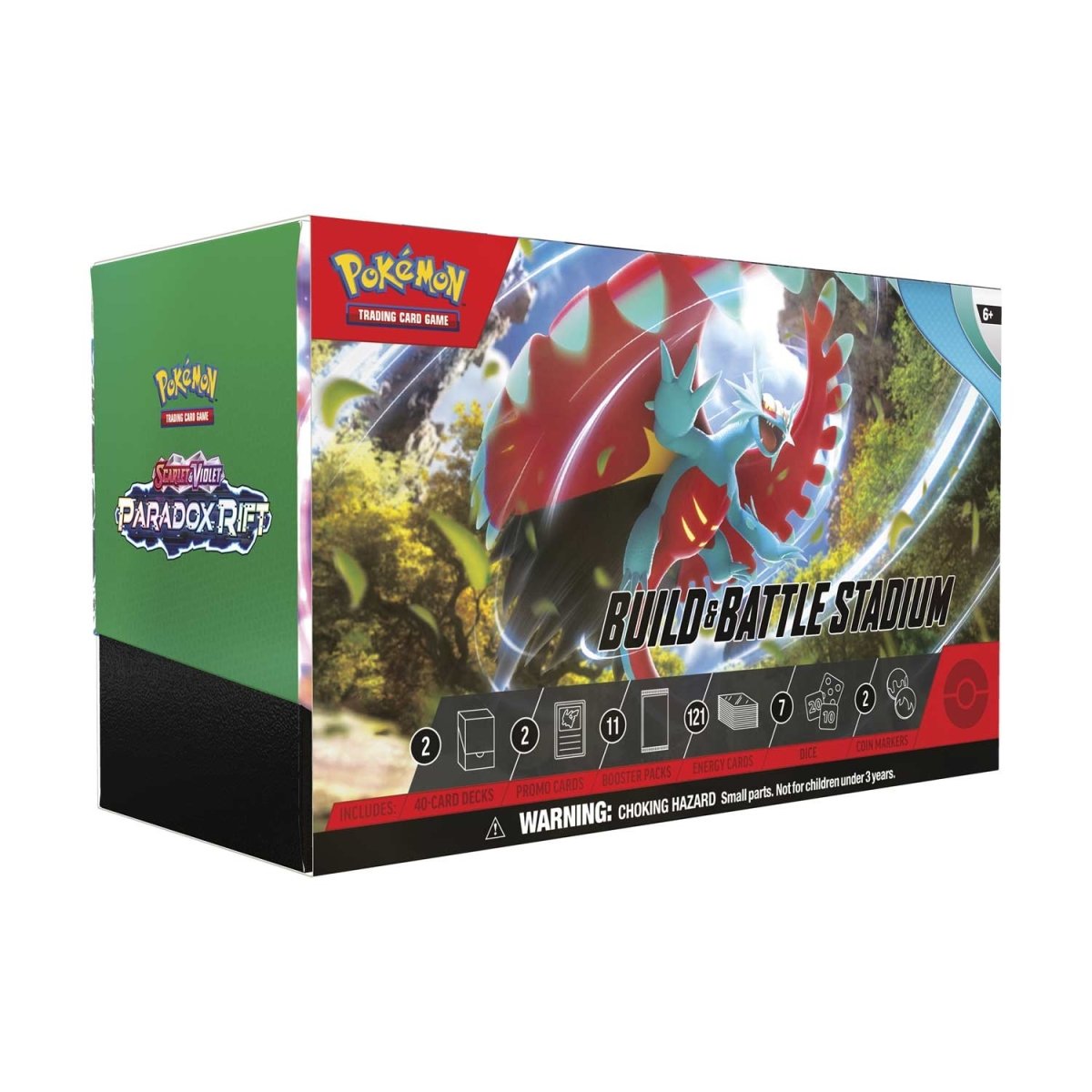 Scarlet & Violet-Paradox Rift Build & Battle Stadium Pokémon TCG: Scarlet & Violet-Paradox Rift Build & Battle Stadium