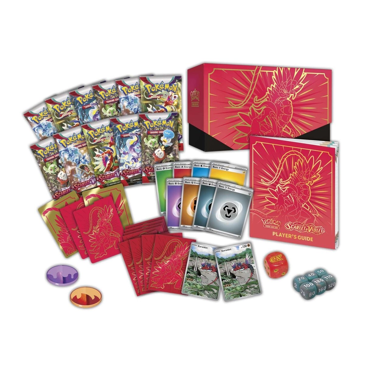 Scarlet & Violet Pokémon Center Elite Trainer Box (Koraidon)1 Pokémon TCG: Scarlet & Violet Pokémon Center Elite Trainer Box (Koraidon) - Image 2