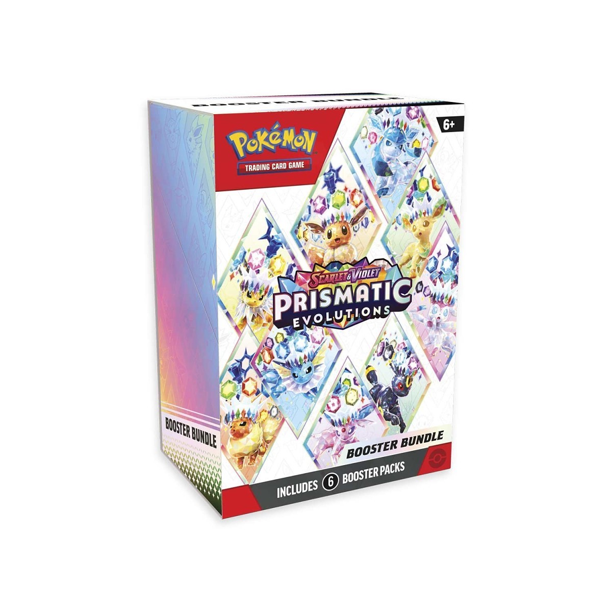 Scarlet & Violet-Prismatic Evolutions Booster Bundle (6 Packs)I Pokémon TCG: Scarlet & Violet-Prismatic Evolutions Booster Bundle (6 Packs)