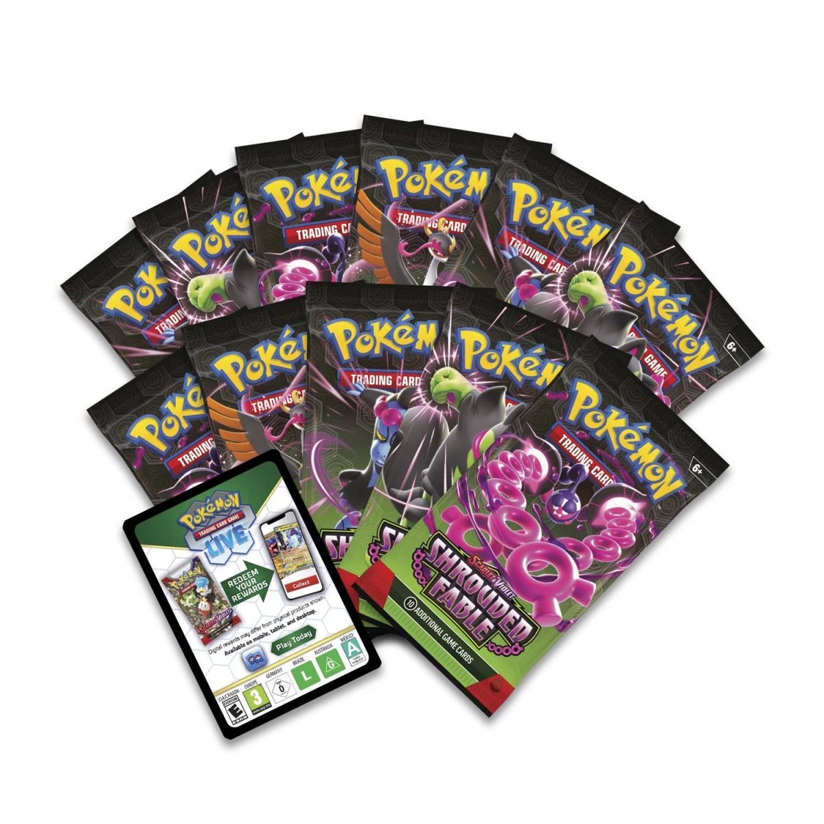 Scarlet & Violet-Shrouded Fable Pokémon Center Elite Trainer Box 3 Pokémon TCG: Scarlet & Violet-Shrouded Fable Pokémon Center Elite Trainer Box - Image 5