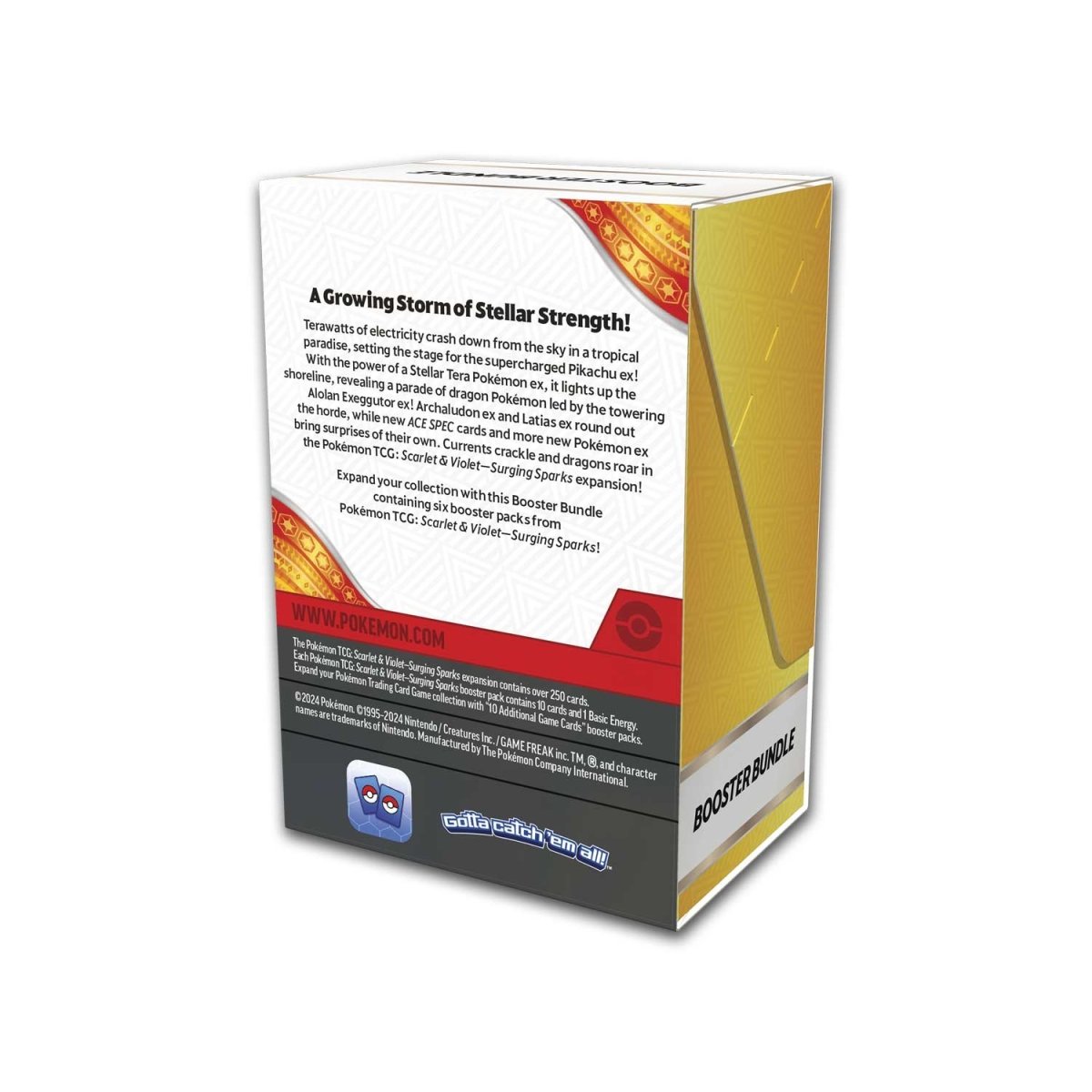 Scarlet & Violet-Surging Sparks Booster Bundle2 Pokémon TCG: Scarlet & Violet-Surging Sparks Booster Bundle (6 Packs) - Image 4
