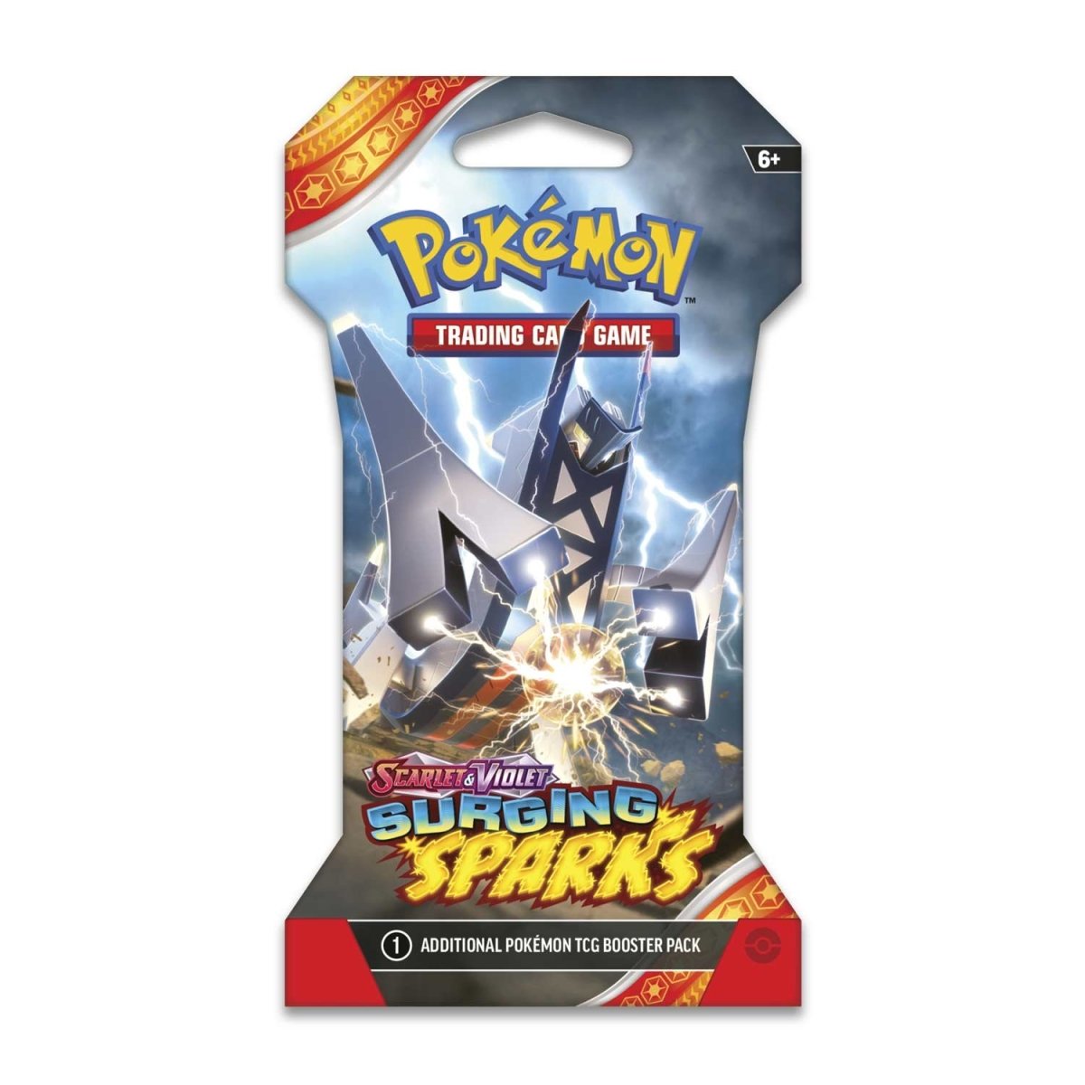 Scarlet & Violet-Surging Sparks Sleeved Booster Pack (10 Cards)4 Pokémon TCG: Scarlet & Violet-Surging Sparks Sleeved Booster Pack (10 Cards) - Image 3