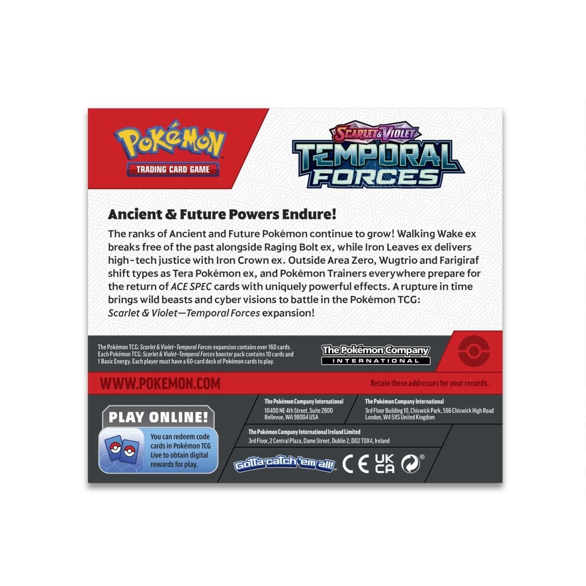 Scarlet & Violet-Temporal Forces Booster Display Box (36 Packs)2 Pokémon TCG: Scarlet & Violet-Temporal Forces Booster Display Box (36 Packs) - Image 3