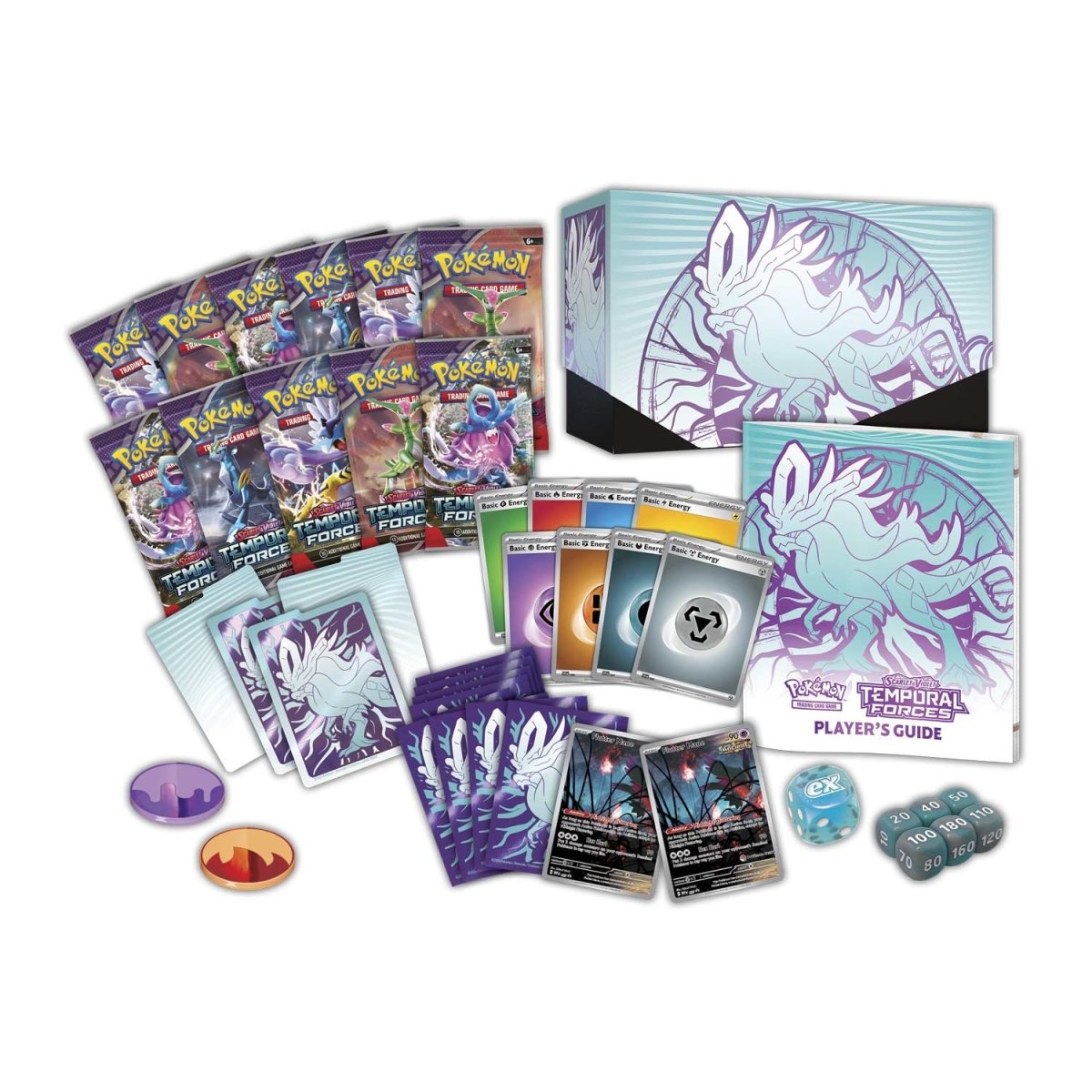 Scarlet & Violet-Temporal Forces Pokémon Center Elite Trainer Box (Walking Wake)1 Pokémon TCG: Scarlet & Violet-Temporal Forces Pokémon Center Elite Trainer Box (Walking Wake) - Image 2