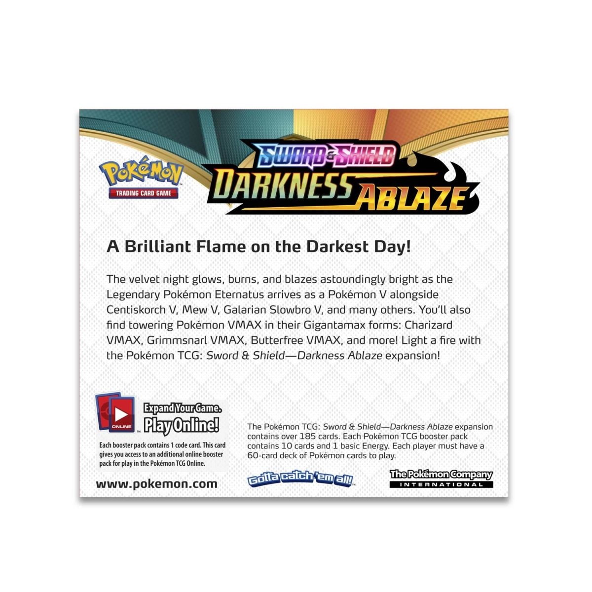 Sword & Shield-Darkness Ablaze Booster Display Box (36 Packs)3 Pokémon TCG: Sword & Shield-Darkness Ablaze Booster Display Box (36 Packs) - Image 3
