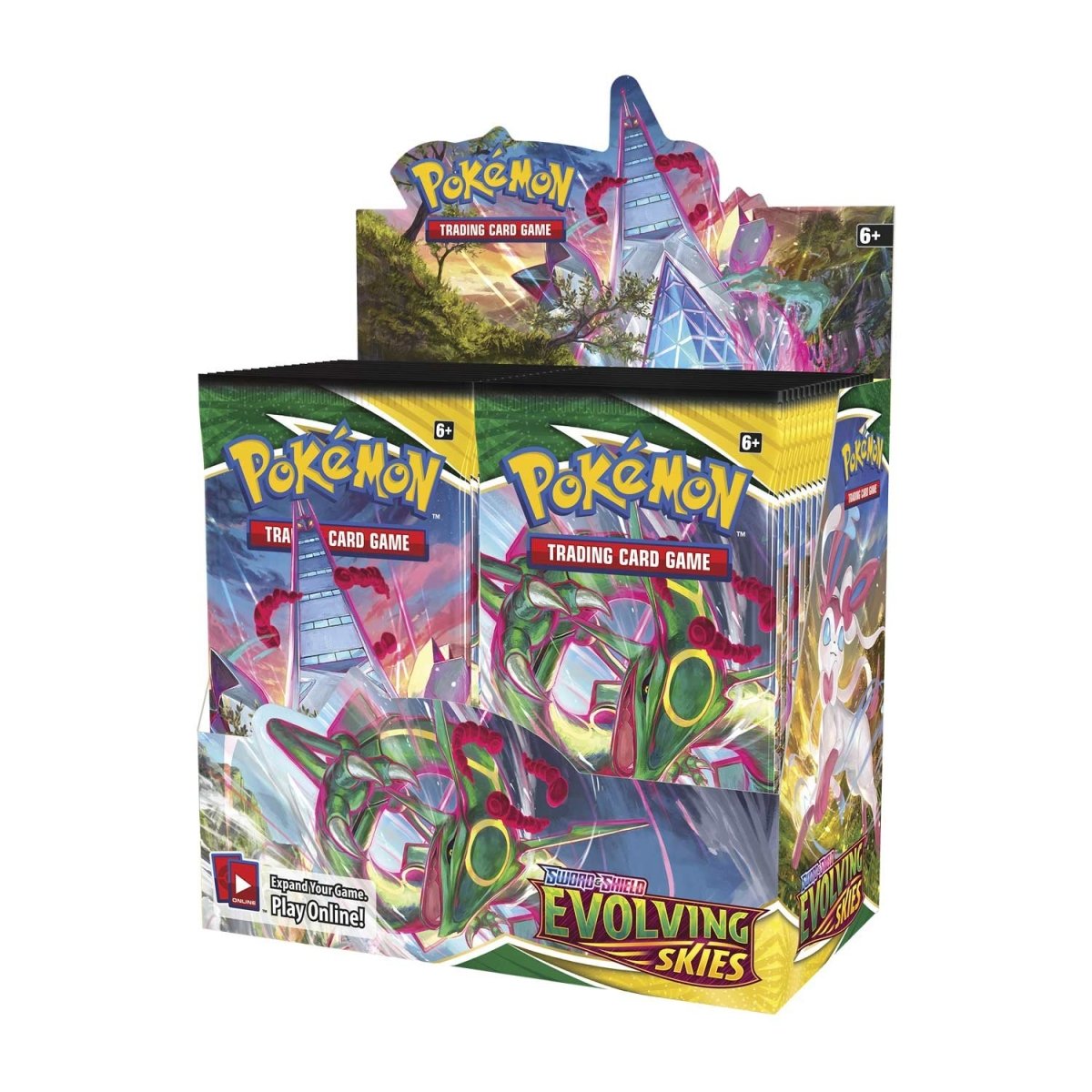 Sword & Shield-Evolving Skies Booster Display Box (36 Packs) Pokémon TCG: Sword & Shield-Evolving Skies Booster Display Box (36 Packs)