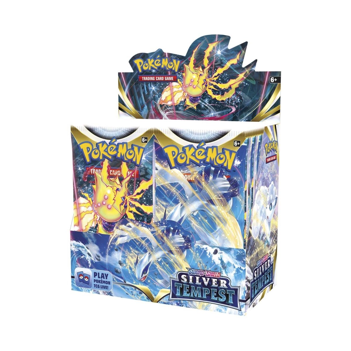 Sword & Shield-Silver Tempest Booster Display Box Pokémon TCG: Sword & Shield-Silver Tempest Booster Display Box (36 Packs)